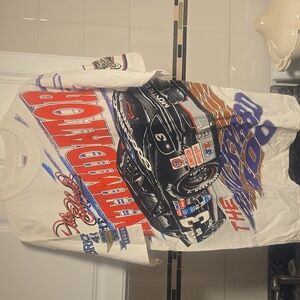 Vintage 1995 Sports Image Dale Earnhardt T-Shirt NASCAR Size M Brickyard 400